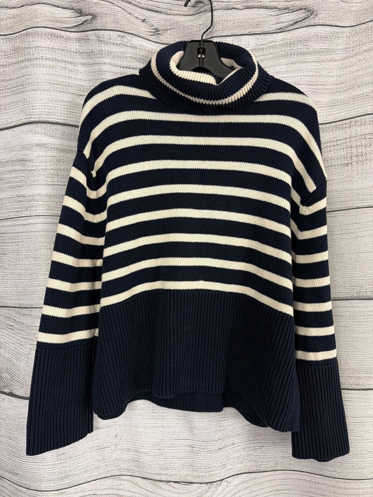 Gap Split Hem Striped Sweater Size Xs